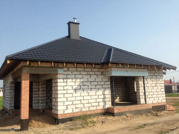 Residential building 1 storey + garage, Fontanka, Odessa region
